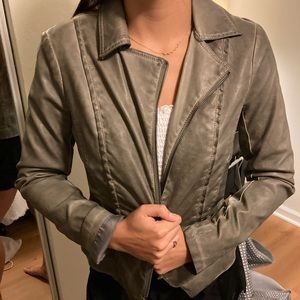 Real Leather Bernardo brand jacket